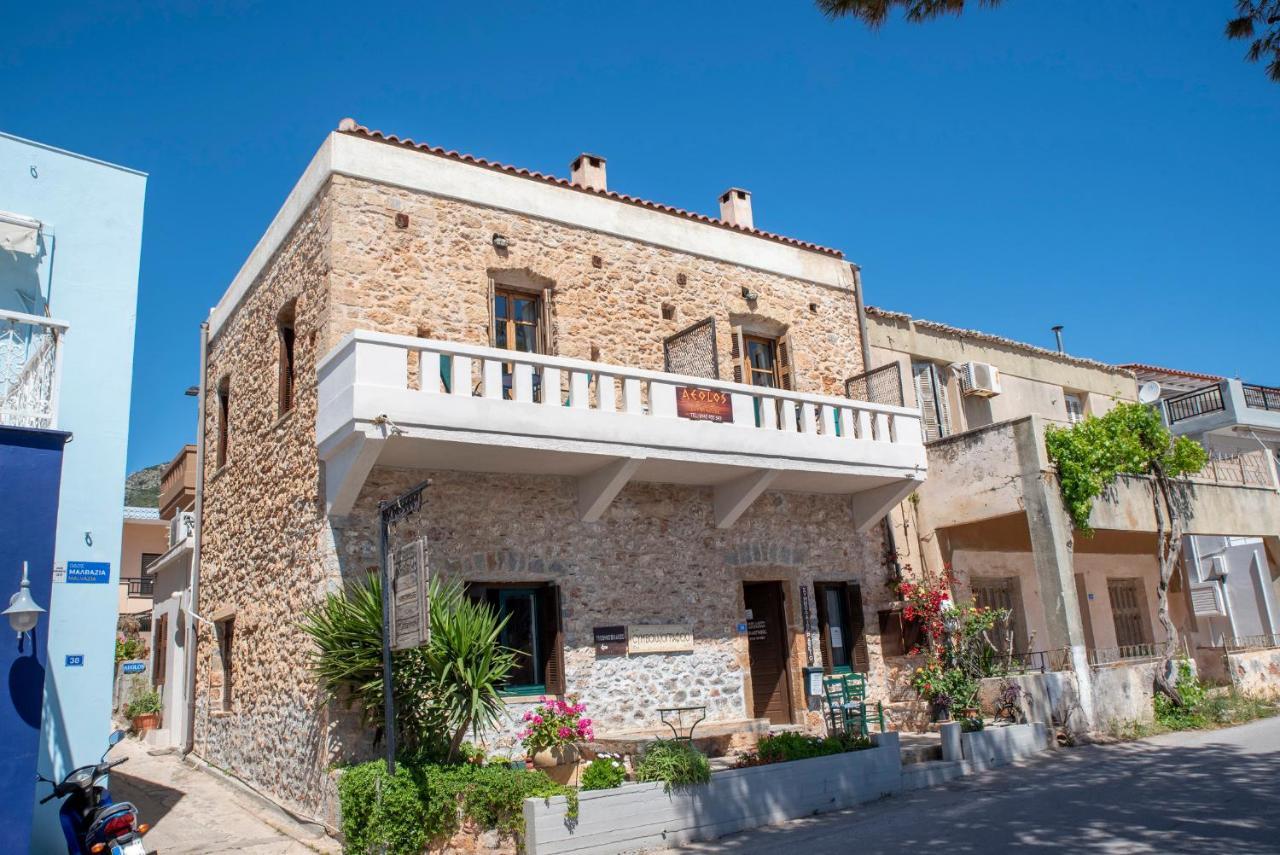 Aeolos Guesthouse Monemvasía Exteriér fotografie